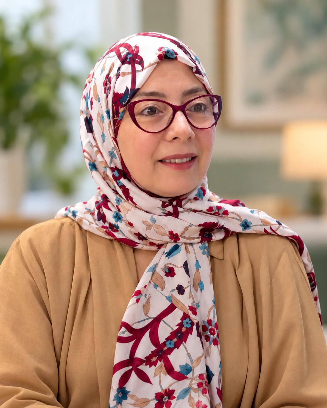 Portrait souriant de Dr Nada Benajiba